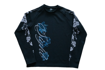 Floral Waffle Knit Longsleeve